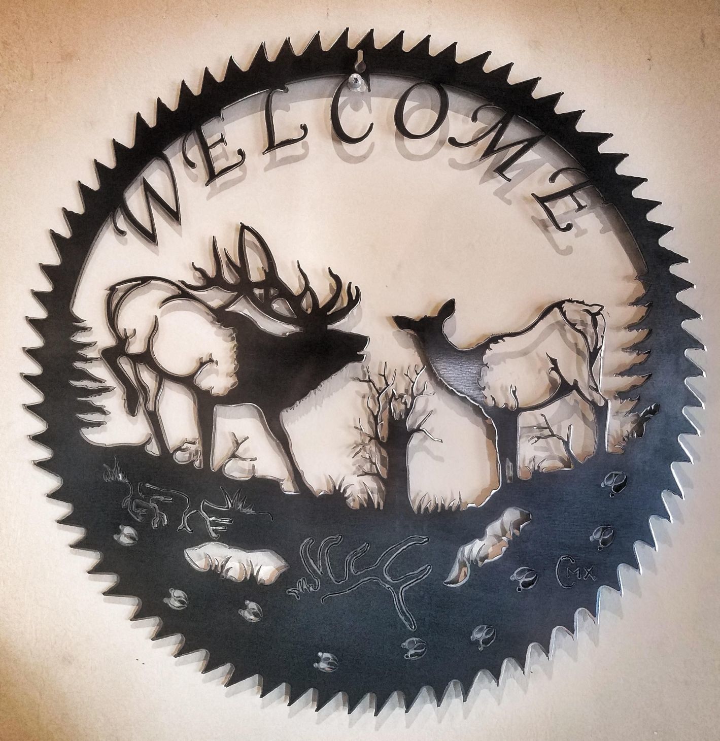 Montana Metal Art Company saw